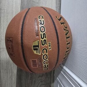 Spalding Cross Court 285 Basketball - Brown and Black